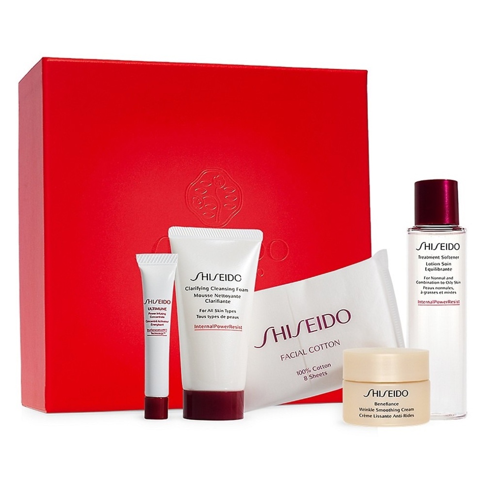 ❤️🌸❤️🌸Shiseido Anti-Aging 5-Piece Starter Kit ❤️🌸❤️🌸